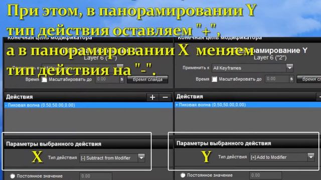Прошоу Продюсер - Модификаторы - пиковая волна. Урок-памятка.