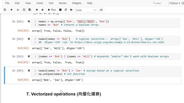Python Data Analysis PART I - NumPy Programming