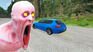 Escape From The Shy Guy (SCP-096) | Car Ride Chase | BeamNG Drive.