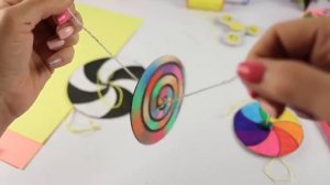 Loom Planet! СПИННЕР НА НИТКЕ своими руками _ Спиннер из бумаги самый простой способ