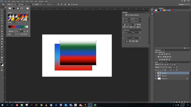 Photoshop Tutorial - Lesson 32 - Using and Applying Gradients смотреть онлайн