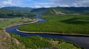 Река Енисей, Реки России. Красивое видео. Yenisei River, Rivers of Russia. Beautiful video.