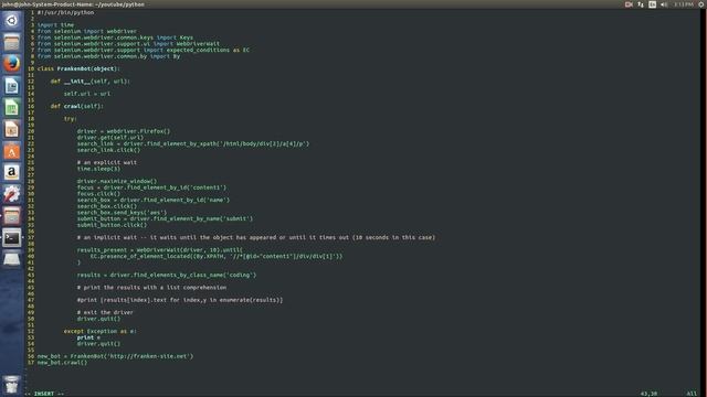 python: selenium: implicit waits and a result list смотреть онлайн