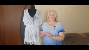 Пляжная туника "Волна"