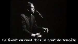Jacques Brel ~ Le Port d'Amsterdam (with French, English and German Lyrics)