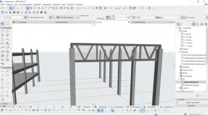 НеУроки ArchiCAD. Все из навесных стен #2: ФЕРМЫ