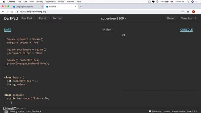 Flutter Full Tutorial For Beginner | Static Modifier in Flutter Static Variables and Methods | 10.3
