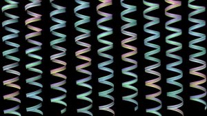 Серпантин разноцветный – футаж