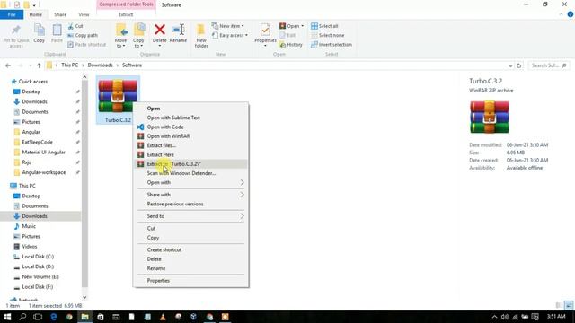 How to download and install Turbo C++ for C and C++ programming on Windows 10 [ 2021 Update ]