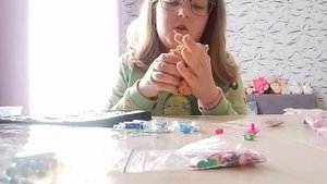 розовый / голубова