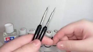 обзор посылки с сайта Arma Models , краски ICM , клей TAMIYА