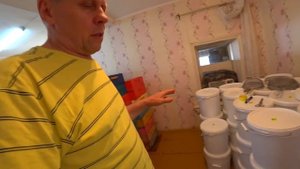 ПОМЕЩЕНИЕ ДЛЯ ОТКАЧКИ МЁДА, КАК МЫ РАБОТАЕМ, ХРАНЕНИЕ РАМОК В СОТОХРАНИЛИЩЕ.