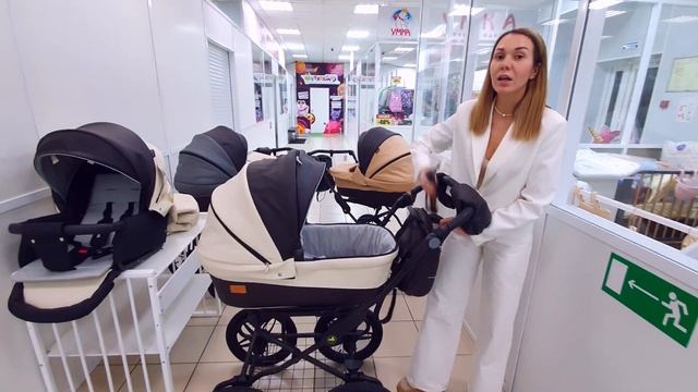 Коляска детская 2в1 Coobabe Evenly смотреть онлайн