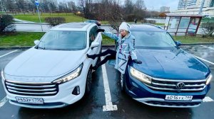 БИТВА КИТАЙЦА и ЕВРОПЕЙЦА. Фольксваген Терамонт vs Chery Exeed VX