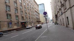 Москва Триумфальная площадь и 1-я Брестская улица - 8 июля 2024