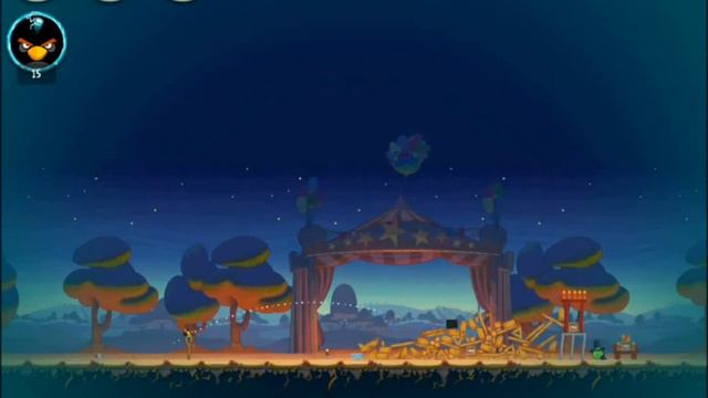 Angry Birds Seasons - The Pig Days. Level 2-5 Guy Fawkes Night! 3 stars смотреть онлайн