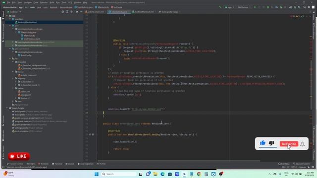 How To Enable GPS Location On Webview In Android Studio || Android Studio Webview With GPS Location