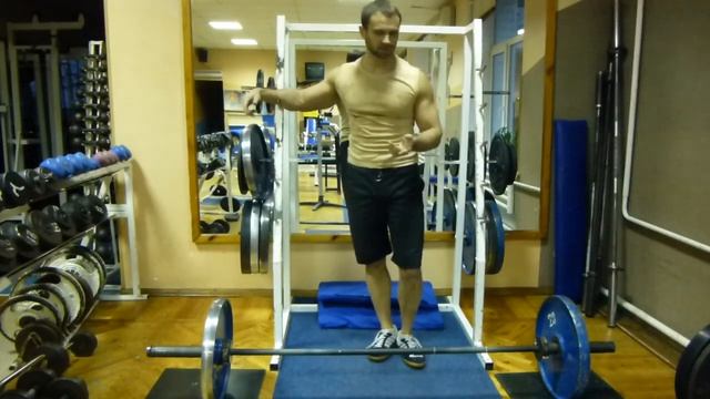 Реальный тренинг для натурала. Спина и бицепс