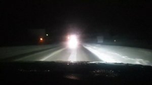 Дорожный тест би лед линз Aozoom K3. Реальные условия, непогода.