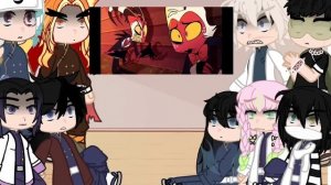 {hashiras react to Helluva boss} 1/9