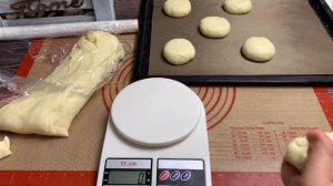 Булочки для гамбургеров. Булочки без яиц. Очень нежный и вкусный. Гамбургерге арналған тоқаш.