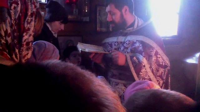 хр. прп. Агапит(Киево-Печерский) 27.03.2016 детская литургия