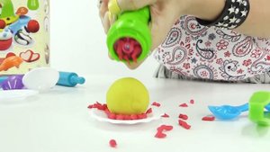 Развивающие мультики. Пластилин. Лепим сладости. Видео для детей.
