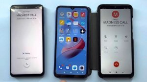 Two XIAOMI Redmi 9C NFC VS Redmi Note 9S / Cool Incoming Call and Outgoing Call
