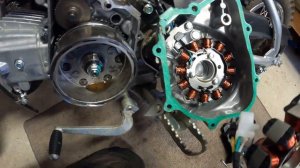 Honda CRF 110 No spark fix and stator replacement #crf110 #nospark