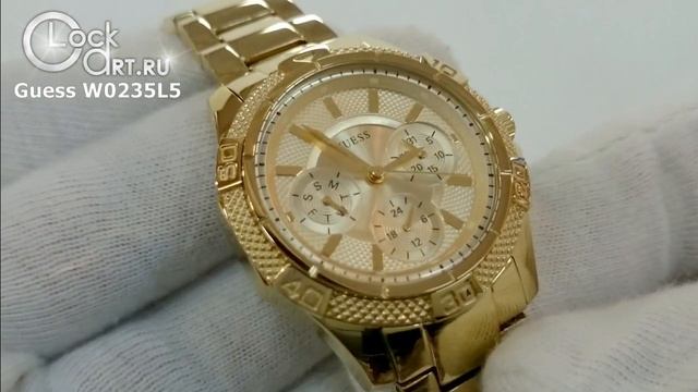 Наручные часы Guess W0235L5 смотреть онлайн