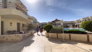 Дорога от отеля"Cataract Resort"4* до пляжа"CATARACT" через отель "Cataract Layalina" #sharmelsheik