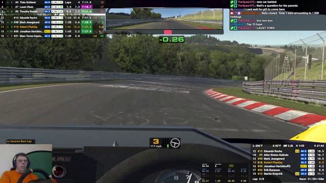 iRacing Kamel GT Nissan GTP ZX-T at Nurburgring Gesamtstrecke 24h S1 2023 смотреть онлайн