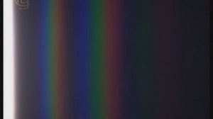 Опыты по физике. Дифракция естественного света от дифракционной решетки