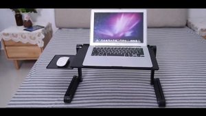 Складной cтолик трансформер для ноутбука с охлаждением Multifunctional Laptop Table