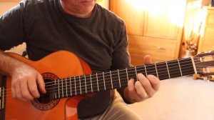 SONG FROM A SECRET GARDEN: Live Performance with Backing Track for Spanish Guitar.