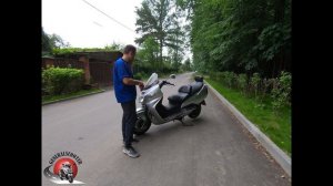 Опасный Дед! Обзор Suzuki Skywave 400 K1/K2