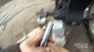 дизельный мотоблок. замена первичного вала.