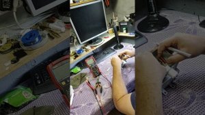 Мікрохвильовка samsung ce2974r. Не гріє. Ремонт магнетрону.