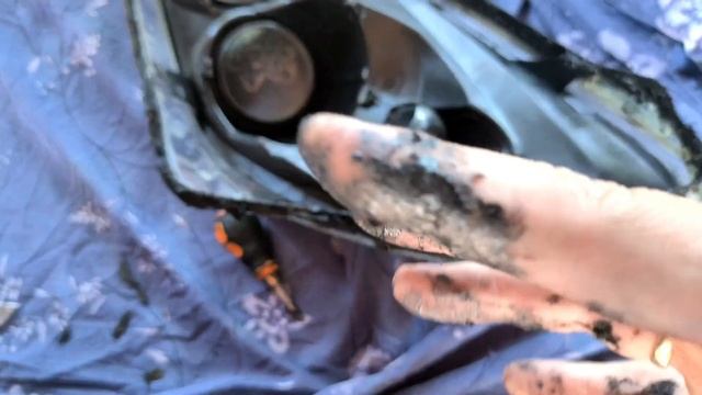 Опель вектра Ц. запотевает фара . замена ручки КПП. opel vectra c #4