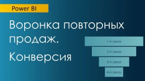 Анализ повторных продаж в Power BI / Как правильно считать конверсию