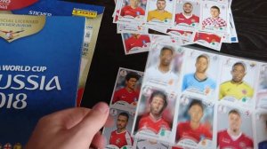 Panini FIFA World Cup Russia 2018 Matrica Update | Bemutató