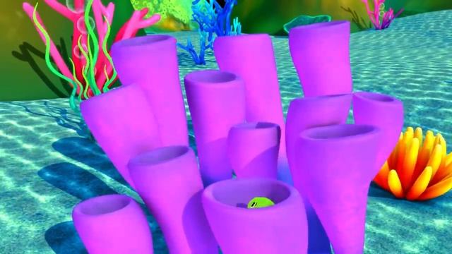 Counting Fish | Nursery Rhymes For Babies By LittleBabyBum - ABCs And 123s