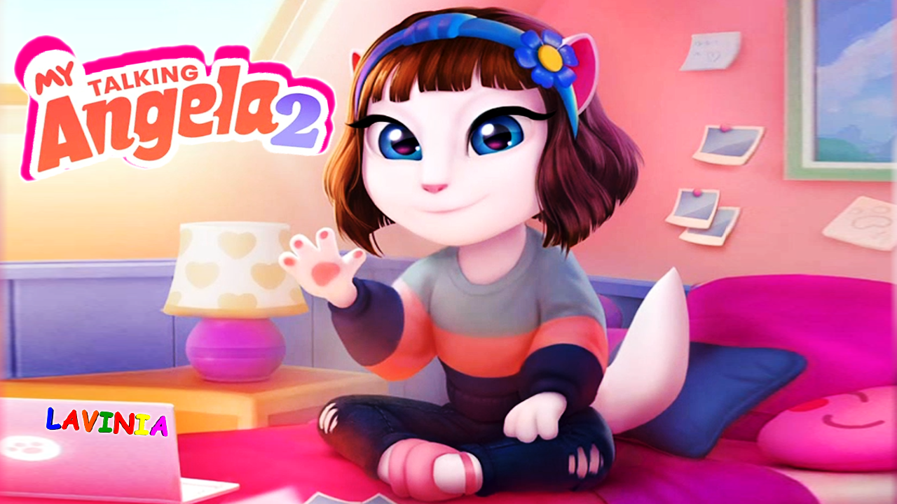 МОЯ ГОВОРЯЩАЯ АНДЖЕЛА 2 ИГРАТЬ СТАЛО ЕЩЁ ИНТЕРЕСНЕЕ ? MY TALKING ANGELA НОВАЯ ИГРА ЛАВИНИЯ!