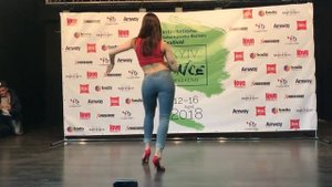 Kizomba lady style by Sara Panero. Kiev 2018