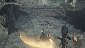 NieR Automata: нарыбачила третьего бота-лазера