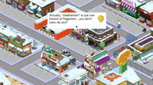 The Simpsons: Tapped Out | Christmas Event | SATYR WILLIE AND ACT 2 | #(2016)