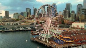 Aerial Views of the Great Wheel: Seattle from the Sky
