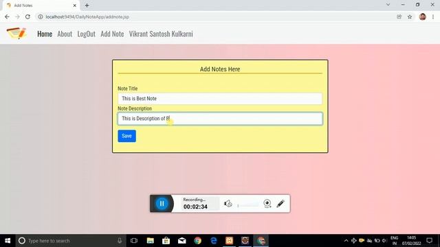 #part_1 Note Taker Application Using Servlet & JSP | Demo смотреть онлайн