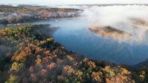 DJI Mini 3 Pro drone flyover Norfork Lake in Arkansas!