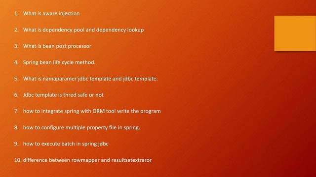 Top Java8 Interview Experience | Java-Spring Boot Unit Test, Coding Interview Questions Answers 202